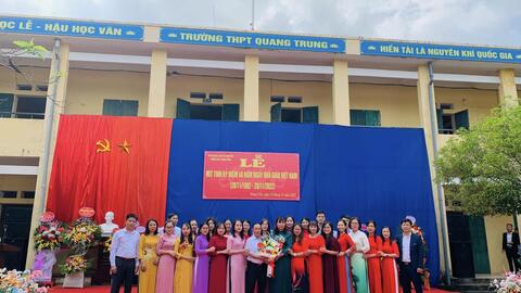 Lễ kỉ niệm ngày Nhà giáo Việt Nam 20/11 năm học 2022 - 2023